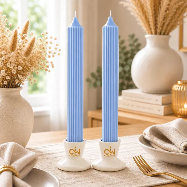 Ribbed_Taper_Candles_Set_Of_2_Natural_Wax_Blend_Smokeless_Clean_Burn_10_Hour_Burn_Time_Decorative_Dinner_Candles_For_Home_Decor_Weddings_Dining_Tables_Gifting_Aqua_Serenity