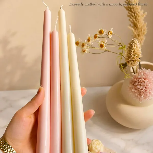 10_Inch_Soy_Wax_Blend_Taper_Candles_Pack_Of_6_Dripless_Smokeless_Long_Burn_Dinner_Candles_For_Wedding_Home_Decor_Sandalwood