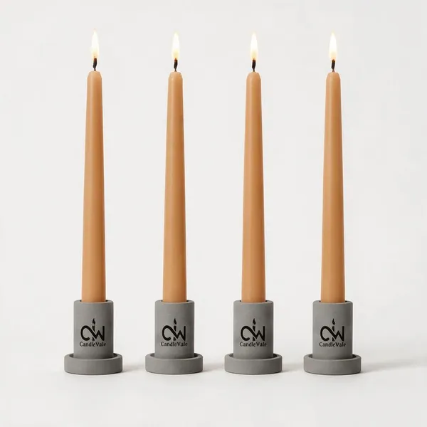 Taper_Candles_10_Inch_Pack_Of_4_Dripless_Smokeless_Long_Burn_Elegant_For_Dinner_Wedding_Home_Decor_Brown