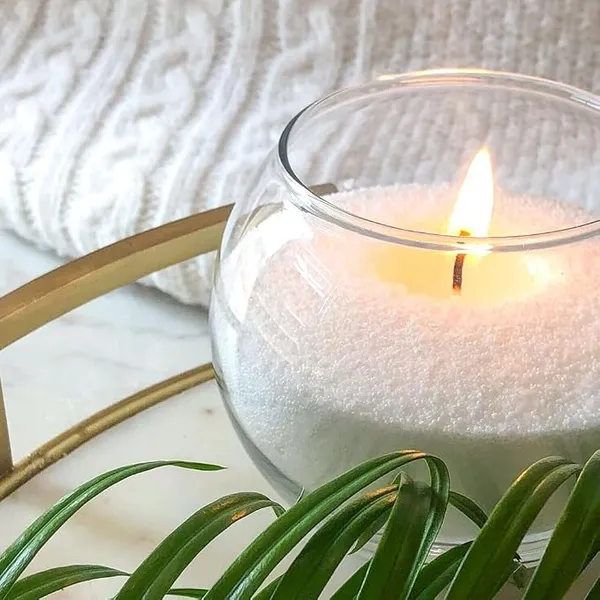 Pearl_Sand_Wax_Candle_Making_Wax_Powder_with_20_Wick_Pink