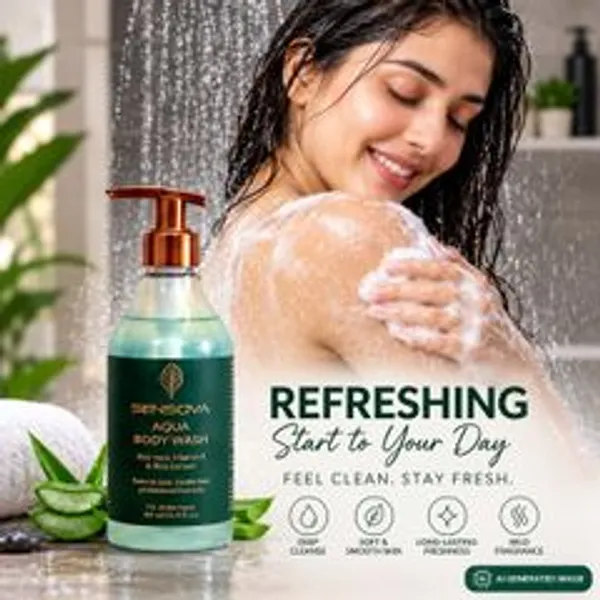 Sensova_Unisex_Bodywash_With_Aloe_Vera_Extract_Deep_Cleansing