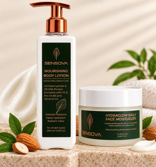 Sensova_Hydraglow_Face_Moisturizer_And_Body_Lotion_Set