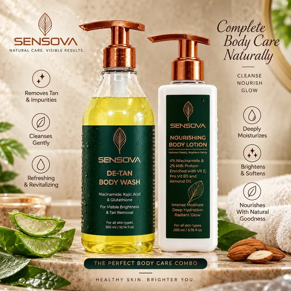 Sensova_De-Tan_Body_Wash_And_Nourishing_Body_Lotion_Combo