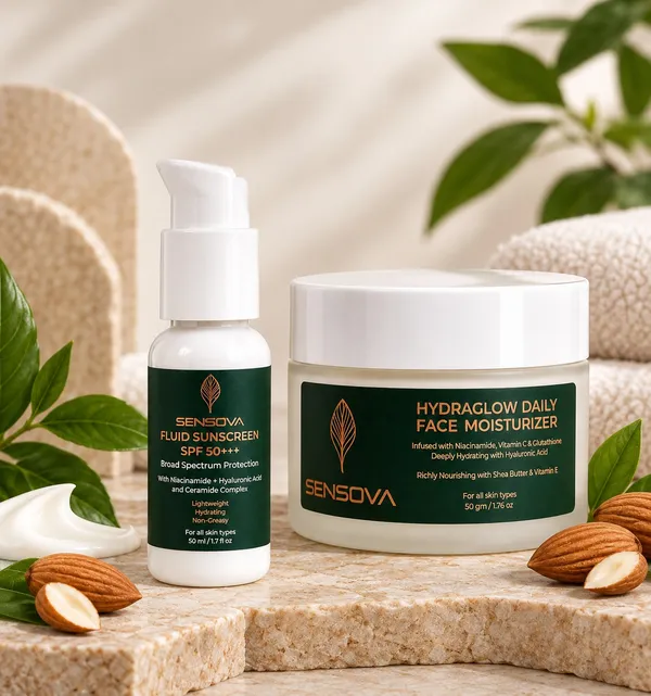 Sensova_Hydraglow_Moisturizer_And_SPF_50_Sunscreen_Set