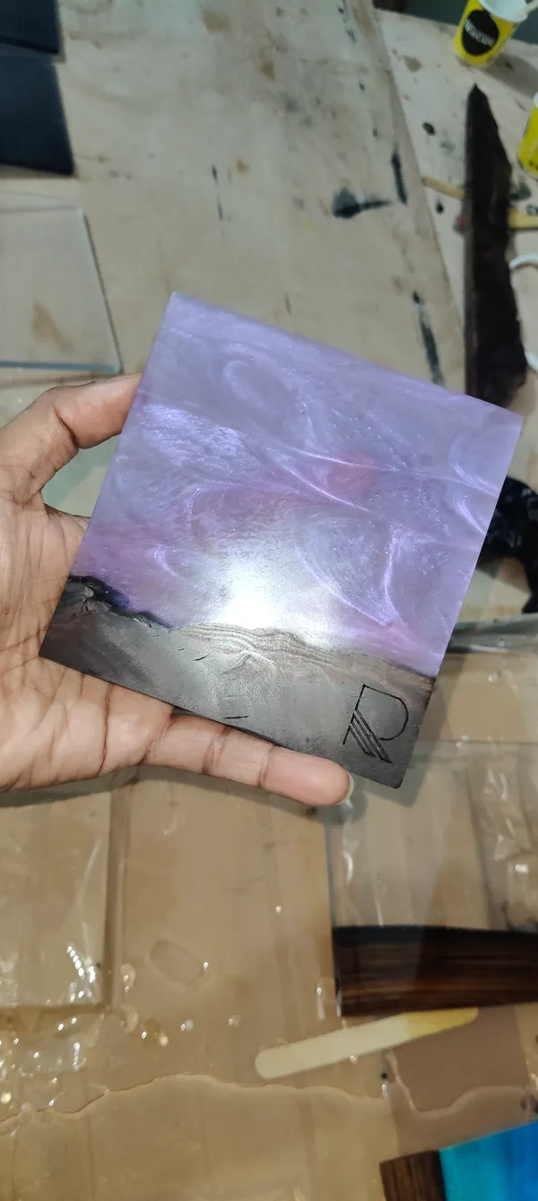 Metallic_Purple_Resin_Coasters_Set_Of_4
(Metallic_Yellow_Resin+Wood)
Finish-_Matte/Glossy