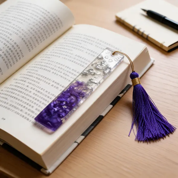 Resin_Bookmark
(Purple+_Silver_Flake+_Purple_Tassel)