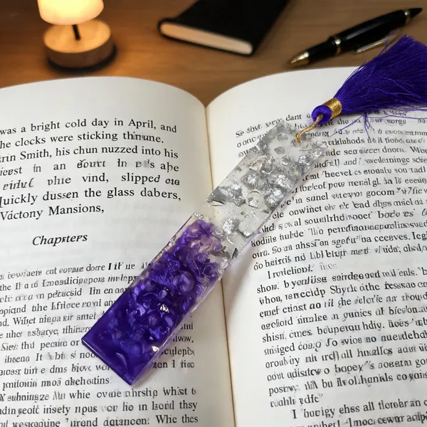 Resin_Bookmark
(Purple+_Silver_Flake+_Purple_Tassel)