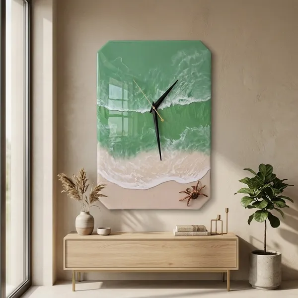 Coastal_Ocean_Art_Wall_Clock
(Sea_Green_Ocean)