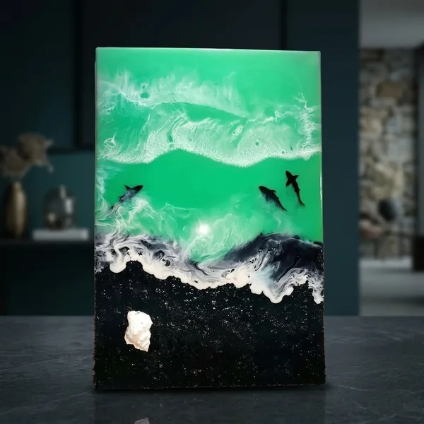 Resin_Coastal_Ocean_Wave_Wall_Art