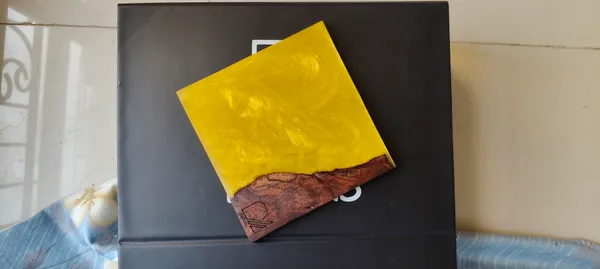 Yellow_Resin_Coasters_Set_Of_4
(Metallic_Yellow_Resin+Wood)
Finish-_Matte/Glossy