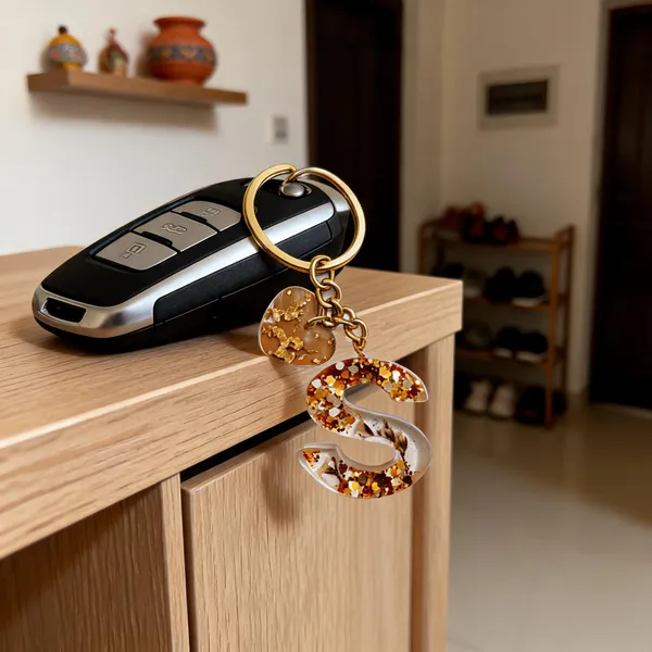 Resin_Alphabate_'S'_Keychain
(Golden_Glitter+Golden_Ring)