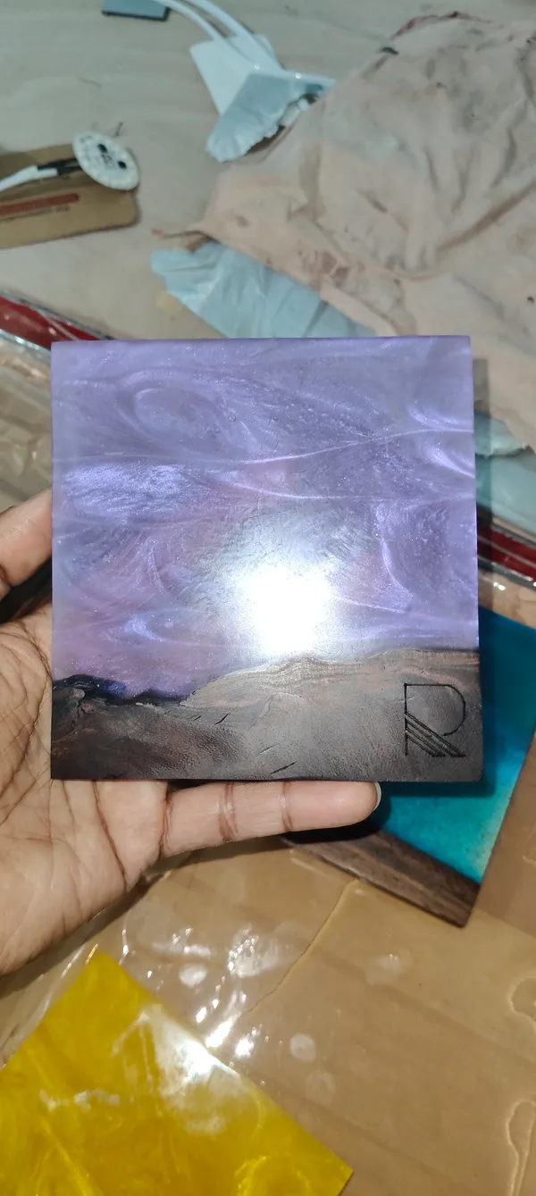 Metallic_Purple_Resin_Coasters_Set_Of_4
(Metallic_Yellow_Resin+Wood)
Finish-_Matte/Glossy