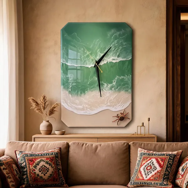 Coastal_Ocean_Art_Wall_Clock
(Sea_Green_Ocean)
