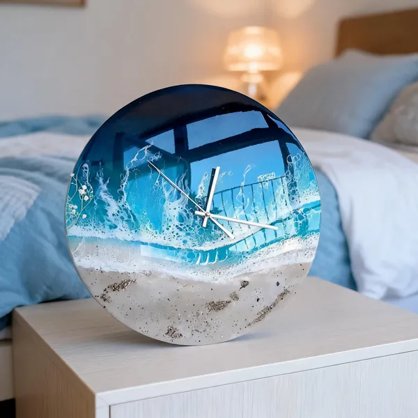 Resin_Coastal_Wave_Round_Table_Clock
(Blue_Ocean)