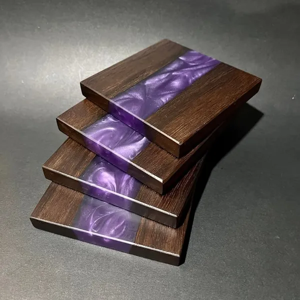 Metallic_Purple_Resin_Coasters_Set_Of_4
(Metallic_Yellow_Resin+Wood)
Finish-_Matte/Glossy