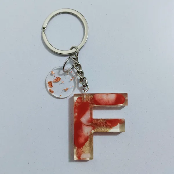 Resin_Alphabate_'A'_Keychain
(Blue_Glitter_&_White_Resin+Golden_Ring+Tessel+Customised_Name_Sticker)