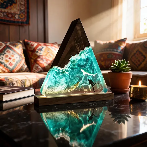 Resin_Coastal_Wave_Decorative_Table_Lamp