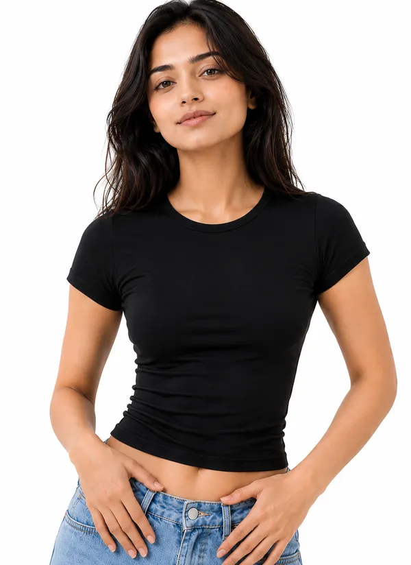 Prefit_Women_S_Premium_Baby_Tee_240_Gsm_Gold_Finish_Terry_Lycra_Luxury_T_Shirt