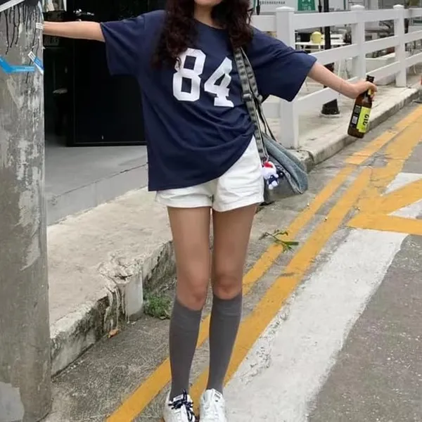 Navy_Cotton_Oversized_Off-Shoulder_84_Graphic_T-Shirt_For_Women