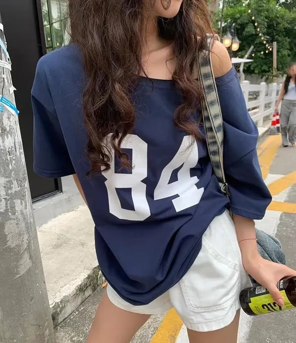 Navy_Cotton_Oversized_Off-Shoulder_84_Graphic_T-Shirt_For_Women