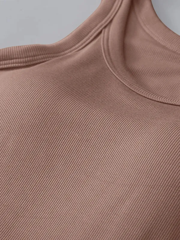 Mauve_Ribbed_Padded_Fitted_Tank_Top_For_Women