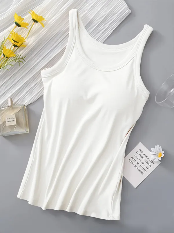 Ribbed_Padded_Tank_Top_White