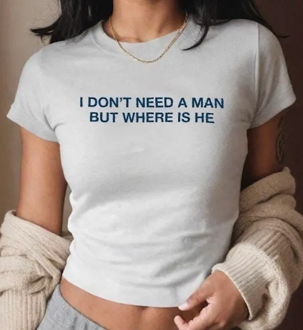 White_Cotton_Cropped_Fitted_Statement_Print_Baby_Tee_For_Women