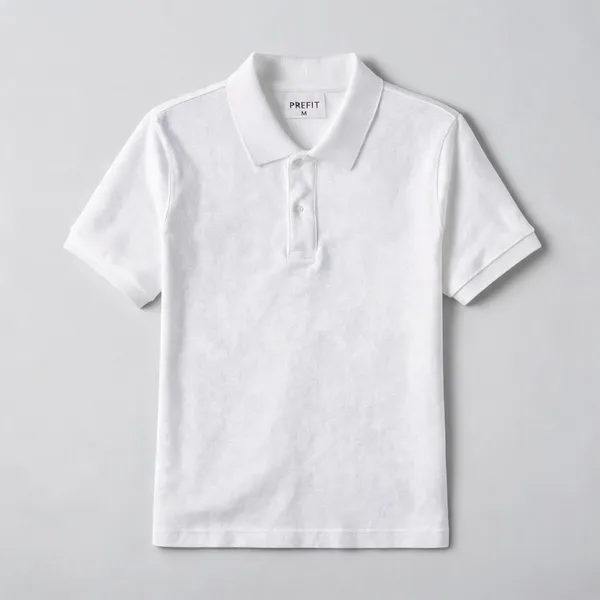 White_Cotton_Classic_Polo_Shirt_For_Women