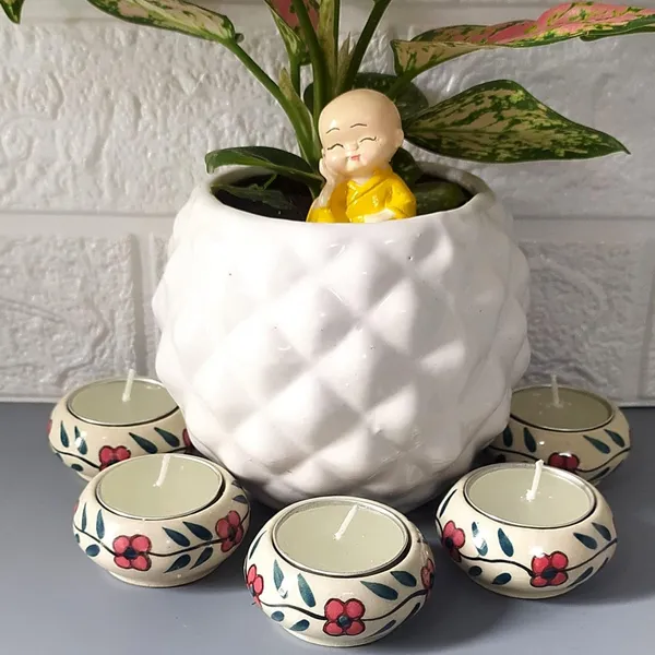 Hand_Painted_Floral_Tealight_Candle_Holder