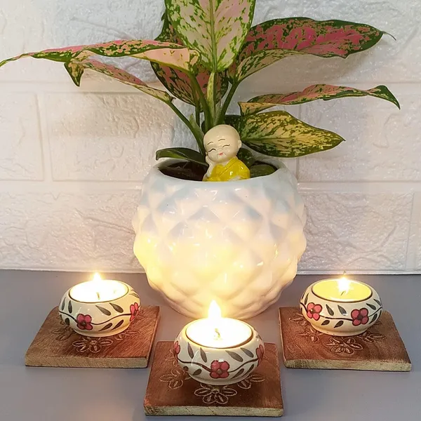 Hand_Painted_Floral_Tealight_Candle_Holder