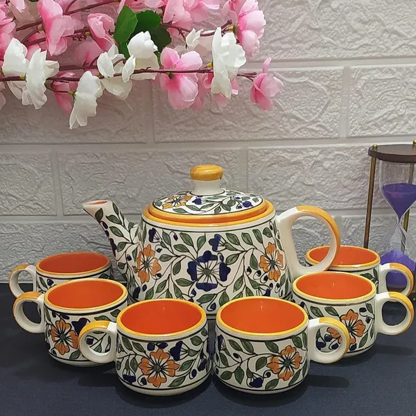 Ceramic_Kettle_With_Cup_Set