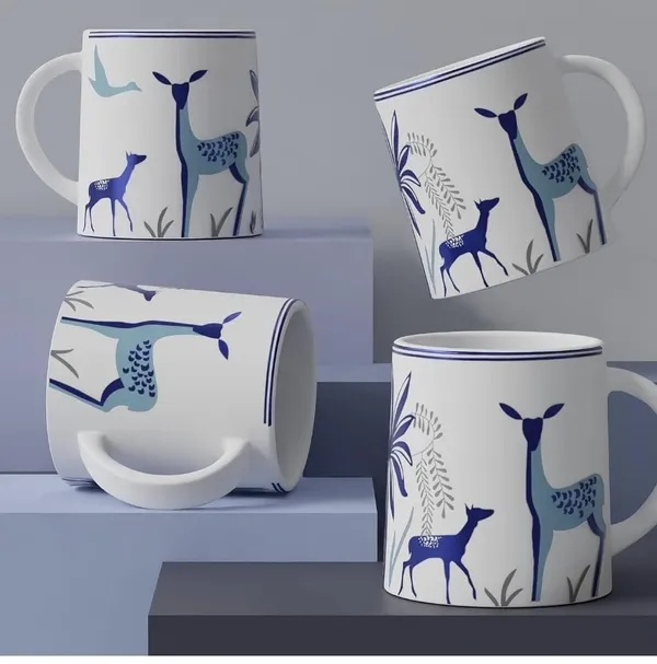 Ceramic_Deer_Coffee_Mug_Set