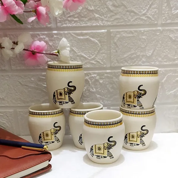 Ceramic_Elephant_Kullhar_Cup_Set