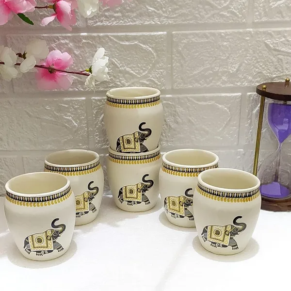 Ceramic_Elephant_Kullhar_Cup_Set