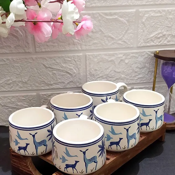 Ceramic_Deer_Design_Tea_Cup_Set_With_Kettle