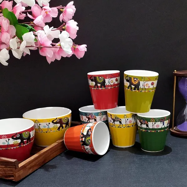 Ceramic_Printed_Glass_Set_With_Bowl