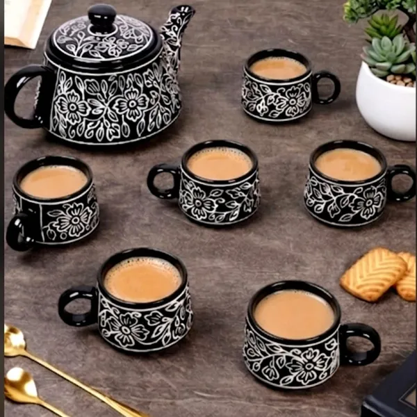 Ceramic_Kettle_And_Cup_Set