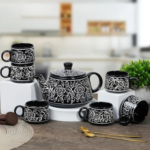 Ceramic_Kettle_And_Cup_Set