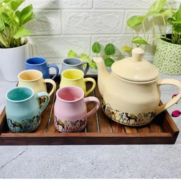 Ceramic_Camel_Design_Tea_Cup_Set_With_Kettle