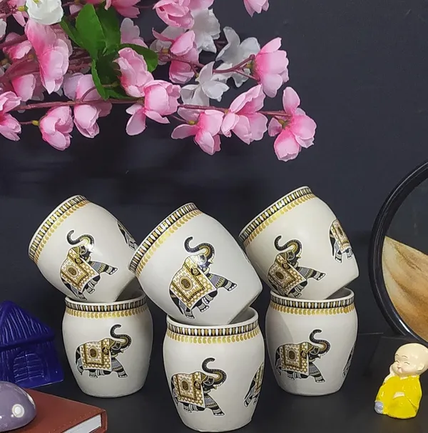 Ceramic_Elephant_Kullhad_Cup_Set