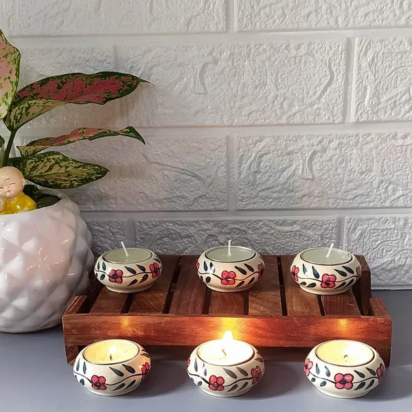 Ceramic_Diya_Set