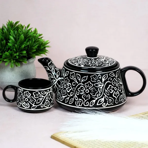 Ceramic_Kettle_With_Cup_Set