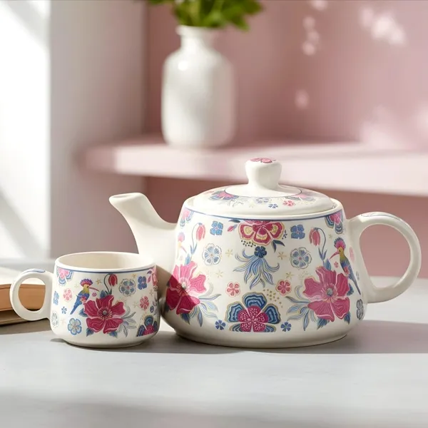 Ceramic_Kettle_With_Cup_Set