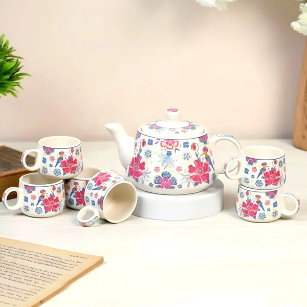 Ceramic_Kettle_With_Cup_Set