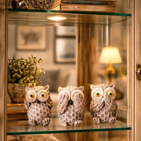 Owl_Showpiece_Set