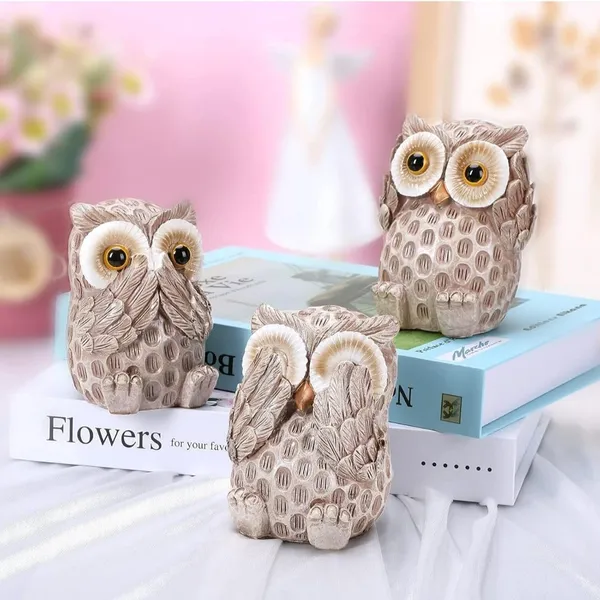Owl_Showpiece_Set