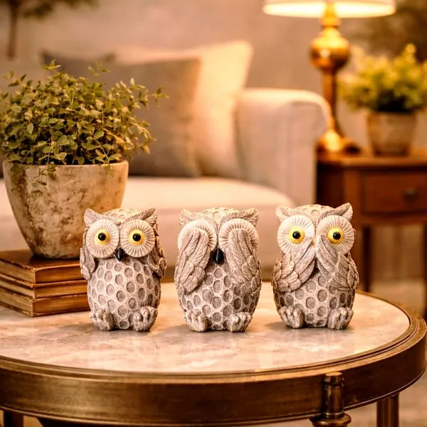 Owl_Showpiece_Set