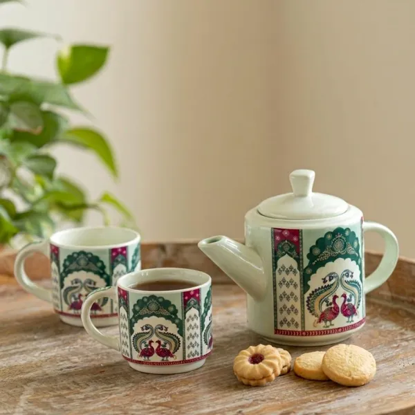 Ceramic_Kettle_With_Cup_Set