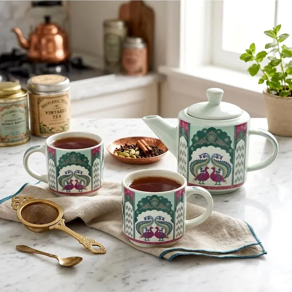 Ceramic_Kettle_With_Cup_Set