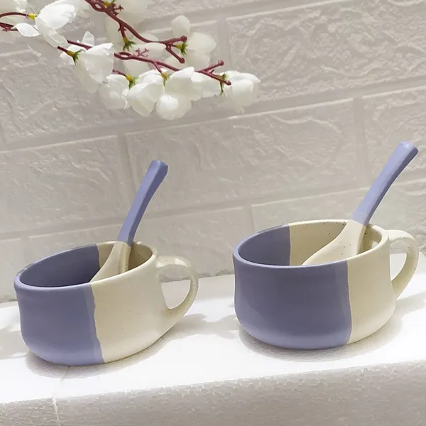 maalaxmi_store_Ceramic_Soup_Bowl_(Pack_of_4,_White,_Blue)